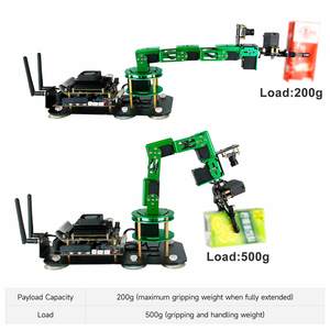 Yahai BOOM dofbot โมเดลขนาดใหญ่พร้อมแขนหุ่นยนต์6DOF สนับสนุนการเขียน<span class=keywords><strong>โปรแกรม</strong></span>แบบงูหลามและชุดจดจำใบหน้า - Product Image 2