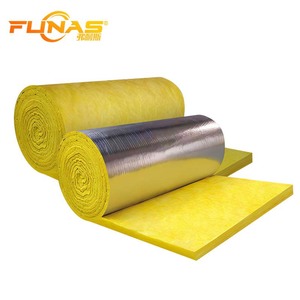 Panneau d'isolation en laine de verre Furness, absorption acoustique, résistant au feu, résistant aux hautes températures, matériau de construction - Product Image 1