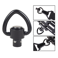 Support de fixation tactique LAMBUL en alliage léger QD avec dégagement rapide par bouton-poussoir robuste pour tir en extérieur