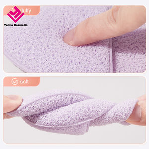 Éponge de nettoyage du visage en polyuréthane hydrophile réutilisable, <span class=keywords><strong>gant</strong></span> doux, puff, nettoyant facial, exfoliant, lavage du visage, maquillage - Product Image 5