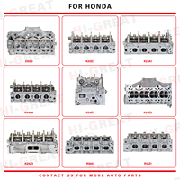 1.6L D16Y7 Engine Cylinder Heads D16Y7 Cylinder Head Assembly for Honda Civic Coupe Auto Engine Systems