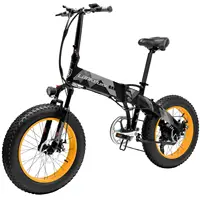 Eu Magazzino LANKELEISI Bici Elettrica Fat Tire 500W 1000W 48v Motore E moto Batteria Al Litio Ciclomotore Elettrico bicicletta Mountain Bike