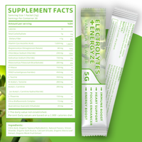 Mélange quotidien pour boisson en poudre d'électrolyte sans sucre variété originale 30 sachets d'hydratation Keto Friendly Vegan sans OGM