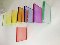 Farbstoff farbiger Kunststoff Hart fester Acryl würfel Hochglanz Finish Bunter gegossener Plexiglas PMMA Block