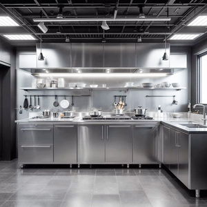 Restoran için özelleştirilmiş restoran mutfak seti Up mutfak ekipmanları ve paslanmaz çelik mutfak ekipmanları - Product Image 1