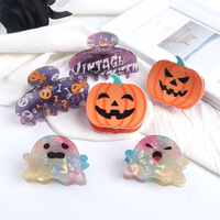 Nouveaux clips créatifs de requin de citrouille de blague d'halloween plusieurs styles de clips de griffe de fille fantôme