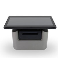 Terminal de point de vente tout-en-un CITAQ S1, processeur Intel, 4 Go de RAM DDR3, écran tactile capacitif, système d'exploitation Android Windows, corps métallique, imprimante thermique