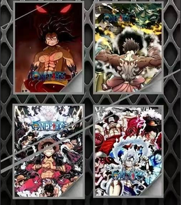 การ์ดโลหะชิ้นเดียว LANGU พร้อมแผ่นรอง หายาก CCG/TCG ลูฟี่ โซโล นามิ การ์ดสะสมเกมเทรดดิ้ง ของเล่นเด็ก - Product Image 6