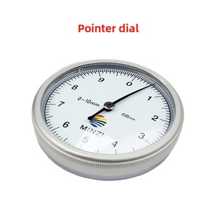 Calibre de mesure de l'épaisseur à cadran 0-10 mm, tête ronde et mâchoire pointue - Product Image 2