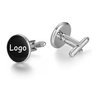 Bán buôn hình dạng tùy chỉnh Khuy măng sét cho nam giới vàng và bạc Khuy măng sét Khuy măng sét cho nam giới Unisex - Product Image 5