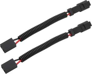 자동차 및 전자 제품용 독일산 DT DTP 2핀에서 H7 암형 전구 개조 배선 하네스 교환 커넥터 어댑터 - Product Image 1