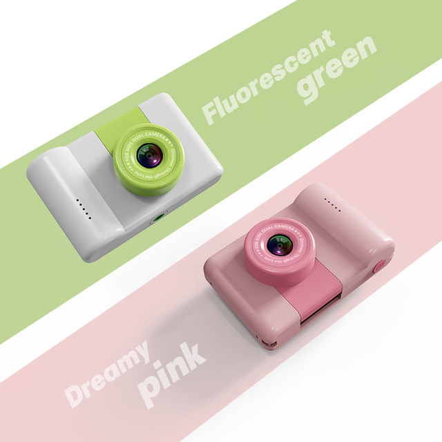 1080P Portable Kid Cameras 16X Zoom Anti-Shake Point Shoot Digital Compact Cameras for Photography Featuring CMOS MicroSD Filter