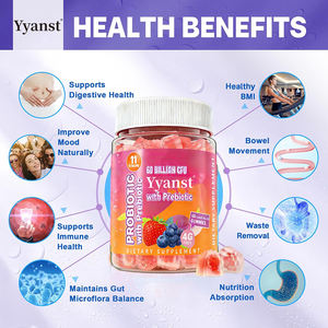 Gomitas de Alta Calidad con Prebióticos y Probióticos para Energía, Apoyo Digestivo, Limpieza y Desintoxicación - Product Image 5