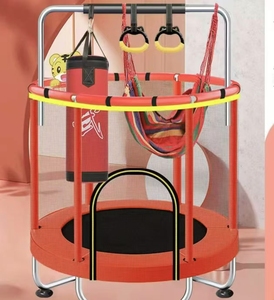 سرير قفز ترامبولين داخلي حديث للأطفال مضاد للانقلاب، لعبة آمنة وممتعة للساحات - Product Image 2