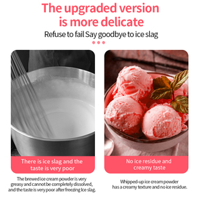 Giá bán buôn cao cấp khỏe mạnh hương vị khác nhau Gelato kem cứng ngay lập tức premix bột để bán - Product Image 5