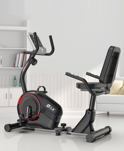 Vélo d'exercice pliable en acier pour usage domestique, pour hommes, femmes, personnes âgées, personnes handicapées, vélo d'exercice magnétique - Product Image 4
