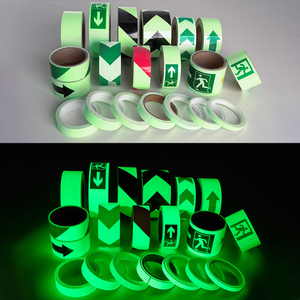 Adesivo in vinile in PVC fotoluminescente colorato con caratteristiche non tearable e stampabili per il taglio della macchina Glow in the Dark <span class=keywords><strong>Tape</strong></span> - Product Image 3