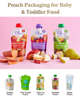 Pochette à boisson avec bec verseur Sac à boisson avec emballage plastique Pochette à bec verseur pour aliments pour bébé