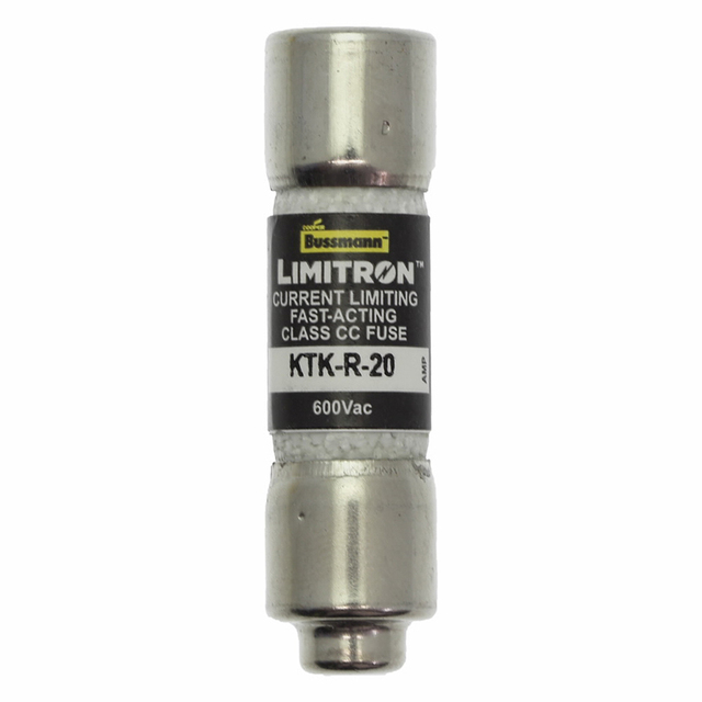 600V 20A KTK-R-20 Bussmann Fuses Class CC Fast-acting Bussmann Fuses