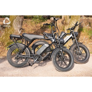 Vélo électrique CE EcoRide V10 en stock – Fatbike électrique tout-terrain pas cher avec pneus larges de 20 pouces – Vélo électrique directement de l'usine - Product Image 5