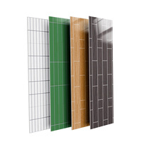 Panneaux muraux en PVC imperméables à effet marbre texturé SPC pour salles de bain et douches modernes - Fabrication américaine