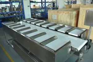 Machine de pesage automatique pour fruits, <span class=keywords><strong>l</strong></span>égumes et collations utilisée <span class=keywords><strong>dans</strong></span> les lignes de production alimentaire - Product Image 4