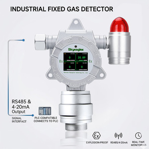 Détecteur de gaz fixe 4-en-1 EX CO H2S <span class=keywords><strong>O2</strong></span> CO2 Ammoniac avec écran LCD – Détecteur de gaz multifonctionnel - Product Image 1