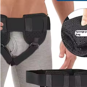 Cinturones de <span class=keywords><strong>Hernia</strong></span> Ajustables, Soporte de <span class=keywords><strong>Hernia</strong></span> de Ingle para Hombre y <span class=keywords><strong>Mujer</strong></span>, Correa de Cintura Deportiva Bilateral con Almohadillas de Compresión Extraíbles - Product Image 2