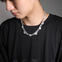 Nouveau collier et bracelet Fealux Iced Out, bijoux hip-hop de Miami avec motif cœur et pierres en zircon, pour mariage ou cadeau pour homme