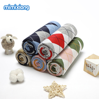 Vente en gros d'usine Mimixiong Oeko Tex, couvertures tricotées pour bébés nouveau-nés, couvertures confortables pour emmailloter