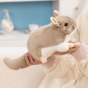 Peluche de Totoro en Posición Sentada, Realista, Juguete de Peluche para el Zoológico, Muñeco de Peluche con Relleno de Algodón PP - Product Image 4