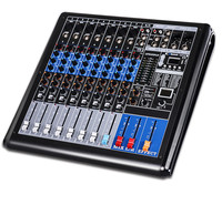 TKG MQ-9 8 canaux console de mixage passif usb audio analogique dj karaoké système de son professionnel chine mini petite table de mixage audio