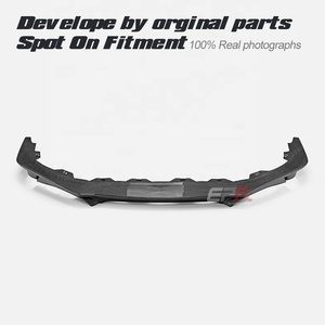 ขอบด้านหน้า2015-2017คาร์บอนไฟเบอร์ผลิตมาอย่างดีเหมาะกับ Honda Civic Type R FK2 TM - Product Image 5