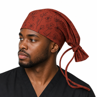 Bonnet vintage en coton avec cordon de serrage, motif camouflage, dessin animé, à carreaux, personnalisable avec logo, idéal pour les sports de plein air et les tenues décontractées (vente en gros)
