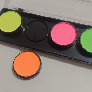 Peinture faciale à base d'eau professionnelle 100% naturelle non toxique Plumria pour l'art corporel des enfants, <span class=keywords><strong>maquillage</strong></span> de fête, pochoirs temporaires 6 - Product Image 2