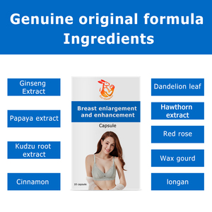 Capsules d'augmentation mammaire avec extrait de racine de Kudzu pour des seins plus pleins et plus fermes, augmentant la taille de la poitrine, capsules à base de plantes - Product Image 2