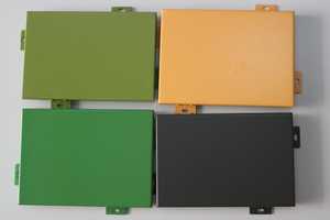 Bảng tổng hợp nhôm Fluorocarbon bền chống tia cực tím để xây dựng ngoại thất-cho bức tường Rèm biệt thự khách sạn Trung tâm thương mại - Product Image 3