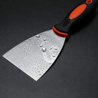 Outils de construction Carreaux Papier peint Peinture Gratter Outil de retrait de calfeutrage Lame en acier inoxydable ou au carbone Grattoir à mastic de peinture