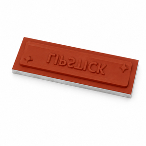 Moule de marquage à chaud en silicone résistant à la chaleur pour logo de produit en plastique - Product Image 1