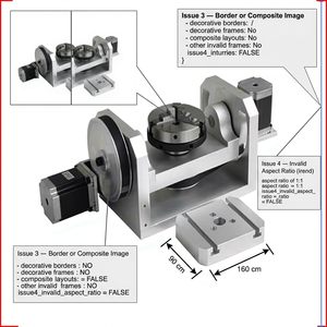 JSS Mini 4th/5th Axis Rotary Machine with Chuck <b>Table</b> for <b>Router</b>-1 Year Warranty Made in Jiangsu China - Product Image 1
