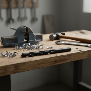 Broca Helicoidal HSS de 9.75 mm, Longitud de 133 mm, Serie Corta, Recubrimiento Negro - Product Image 3