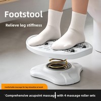 Repose-pieds de massage XLAN en PP avec rouleaux pétrissants et stimulation des points d'acupression – Outil magique pour soulager la fatigue