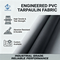 Bâche en PVC imperméable finie, 650g, 700g, 900g, haute résistance, prête à l'emploi, pour la construction, les palettes et les tentes