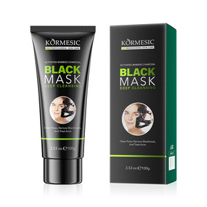 KORMESIC <span class=keywords><strong>Maschera</strong></span> Viso Peel-off all'Ingrosso 100g, <span class=keywords><strong>Maschera</strong></span> Nera al Carbone di Bambù Attivato <span class=keywords><strong>e</strong></span> <span class=keywords><strong>Maschera</strong></span> Peel-off per Rimozione Punti Neri - Product Image 3