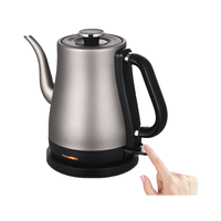 Bouilloire Électrique Portable en Titane Pur 1500W, Ébullition Rapide, Antibactérienne, Anti-rouille, Design Luxe Léger avec Contrôle Strix