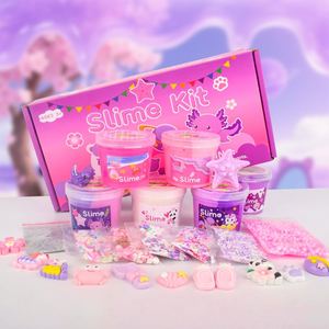 Handmade Slime Variety Box Soft Creamy Transparent Styles Decorative Add Ins Stress Relief <b>Party</b> <b>Bag</b> <b>Filler</b> for Children - Product Image 3