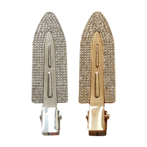 Vente en gros de pinces à cheveux sans plis en métal doré, sans plis, pour salon de <span class=keywords><strong>coiffure</strong></span>, usage quotidien, <span class=keywords><strong>coiffure</strong></span> personnalisée - Product Image 3