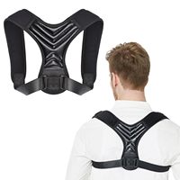 Correcteur de posture pour épaules avec logo personnalisé, soutien dorsal réglable pour redresser les épaules