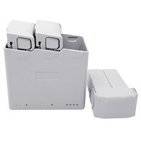 3pcs Baterai Penerbangan Cerdas Mini 3 Pro/4 Pro + 1pc Hub Pengisian Daya Drone Profesional 3850mAh 7.38V ABS Port DC 30W Charger