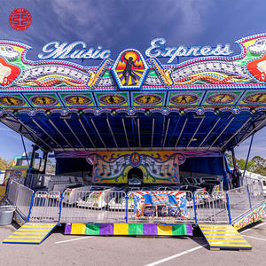 Fabricant chinois d'équipement d'attraction pour parc d'attractions Enfants Adultes <span class=keywords><strong>Crazy</strong></span> Music Express Platine vinyle à vendre - Product Image 4
